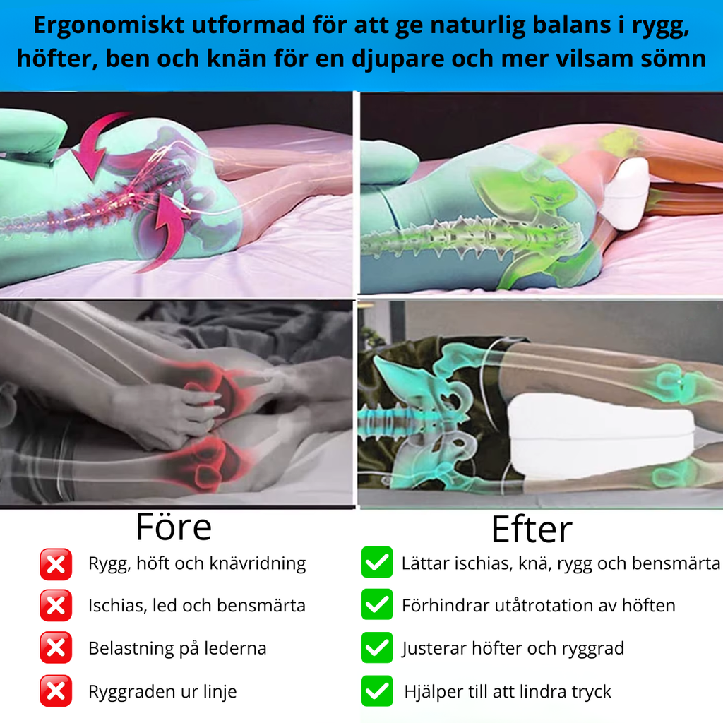 Velora™ | Knäkudden som låter dig vila utan smärta